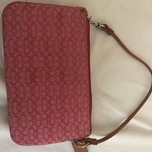 Coach pink waistlet